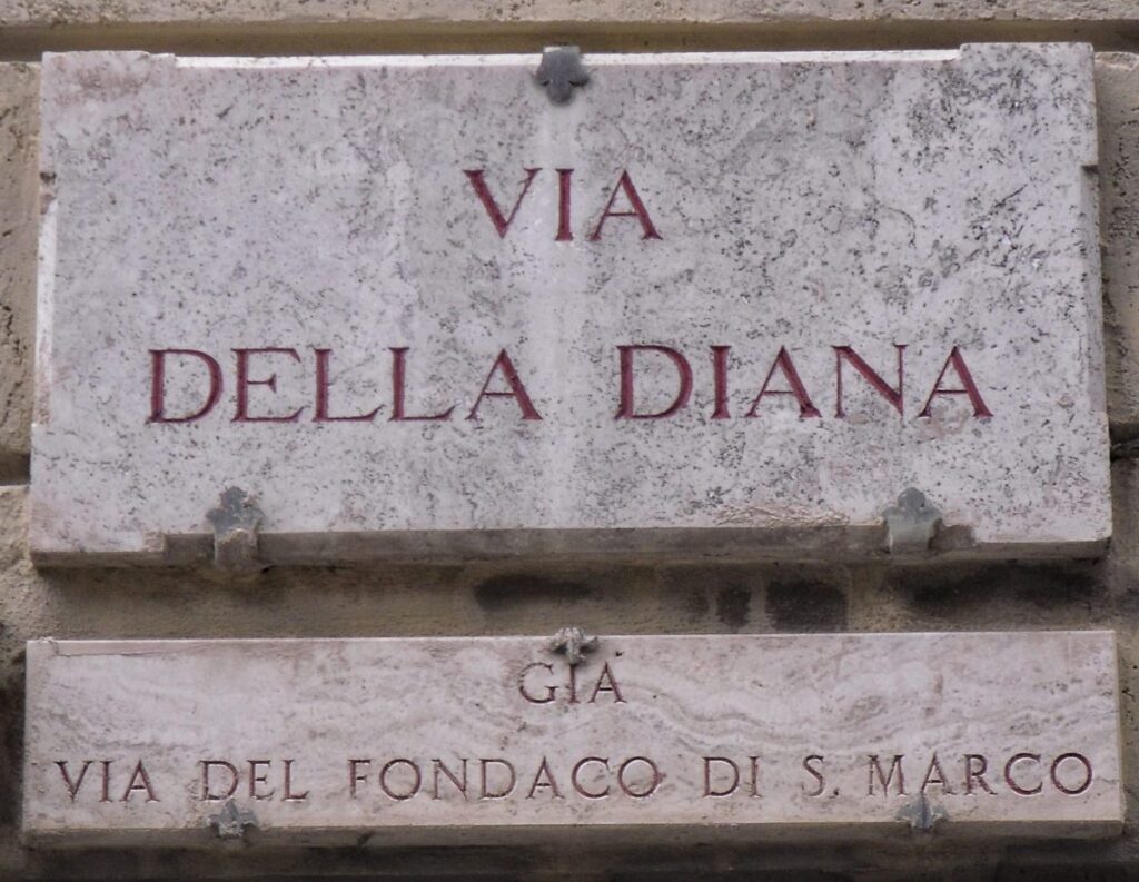 La Diana, leggendario fiume di Siena